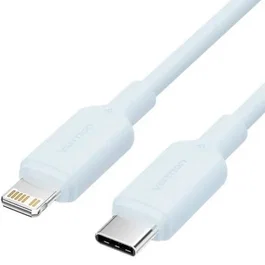 Vention Cable USB 2.0 Tipo-C a Lightning 27W 480Mbps 2m Azul